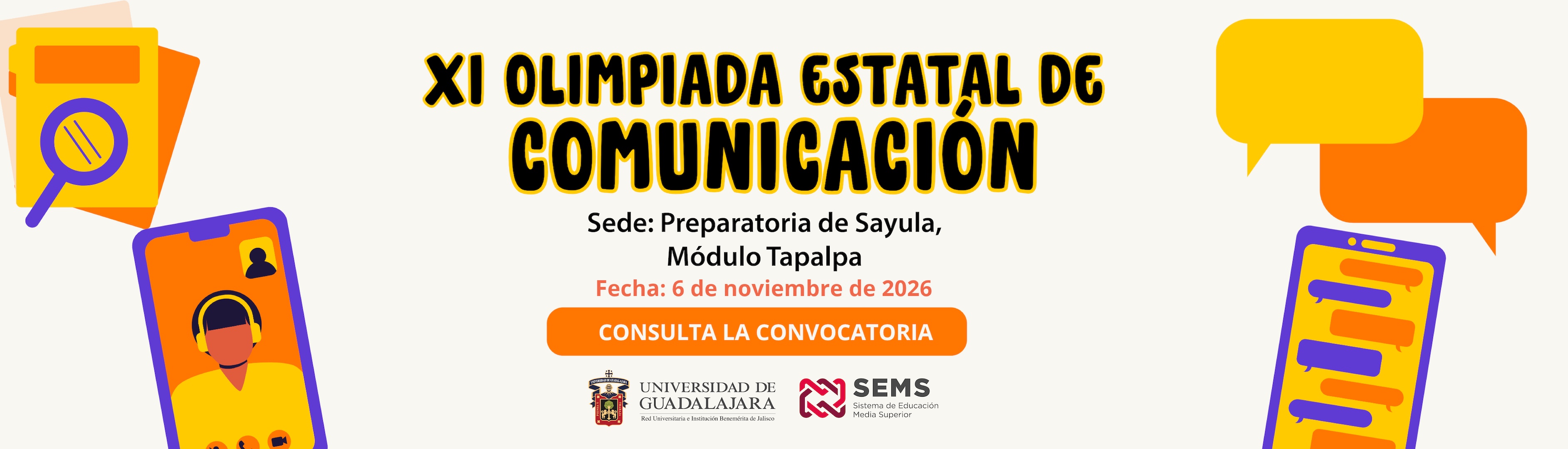 Convocatoria XI Olimpiada Estatal de Comunicacion